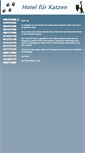 Mobile Screenshot of katzenhotel.net